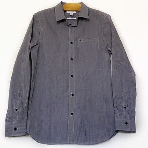 CALVIN KLEIN Men’s Slim Fit Checkered Dress Shirt